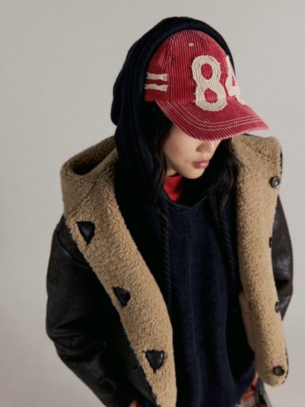 Free People hollie varsity baseball hat